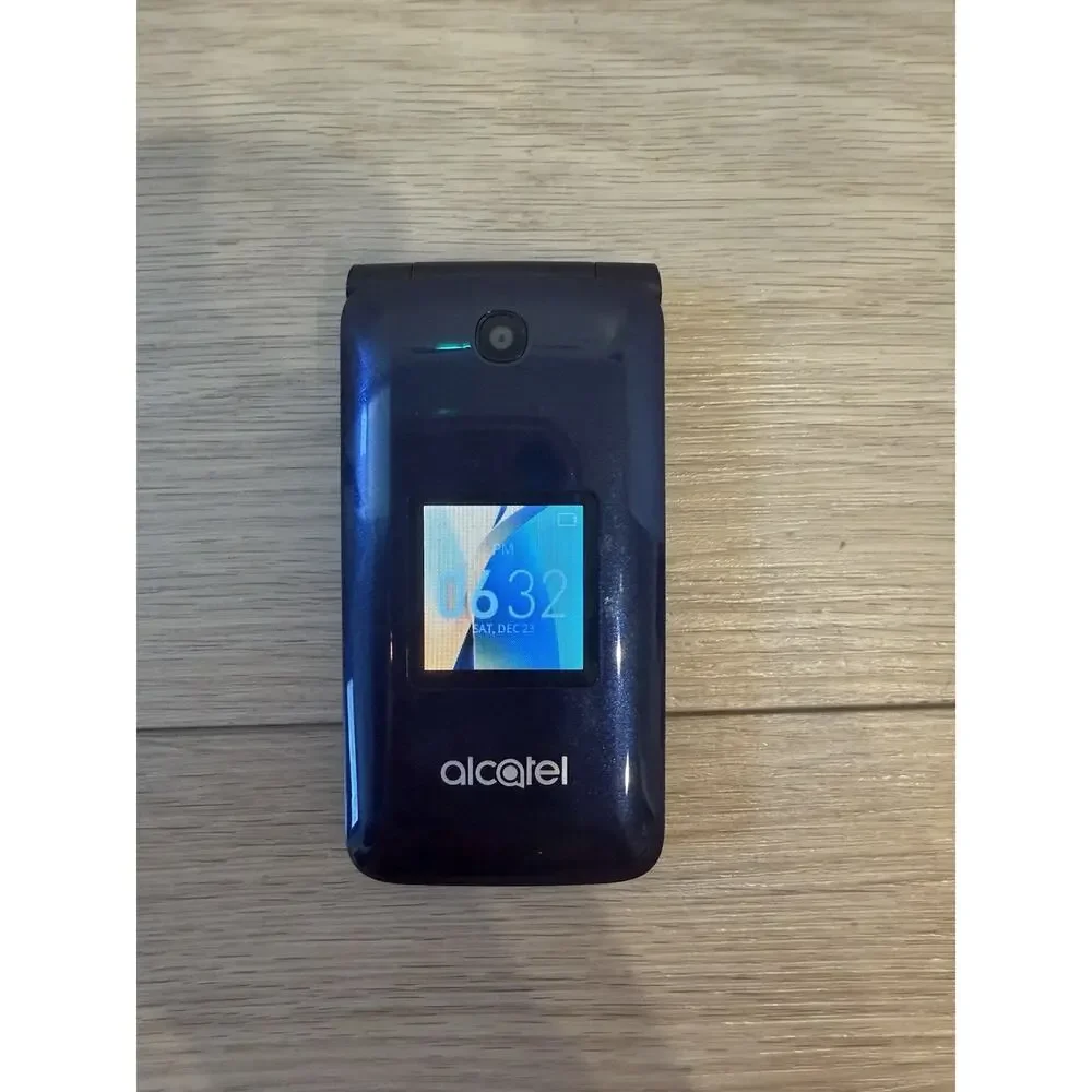 Alcatel Go Flip 4044W 4GB Blue T-Mobile 4G LTE GSM Senior Flip Phone Grade A